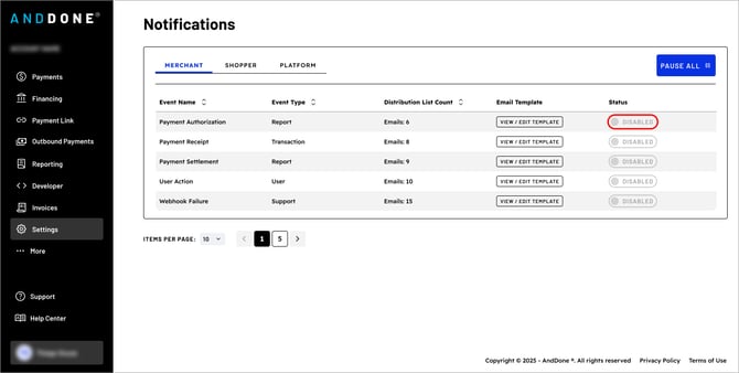 Enabling Notifications - 12
