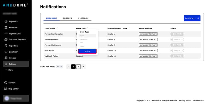 Enabling Notifications - 5
